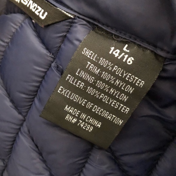 Boys packable down primaloft jackets - Picture 4 of 4